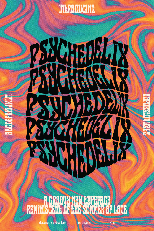 Candice Sledd-psychedelix_poster